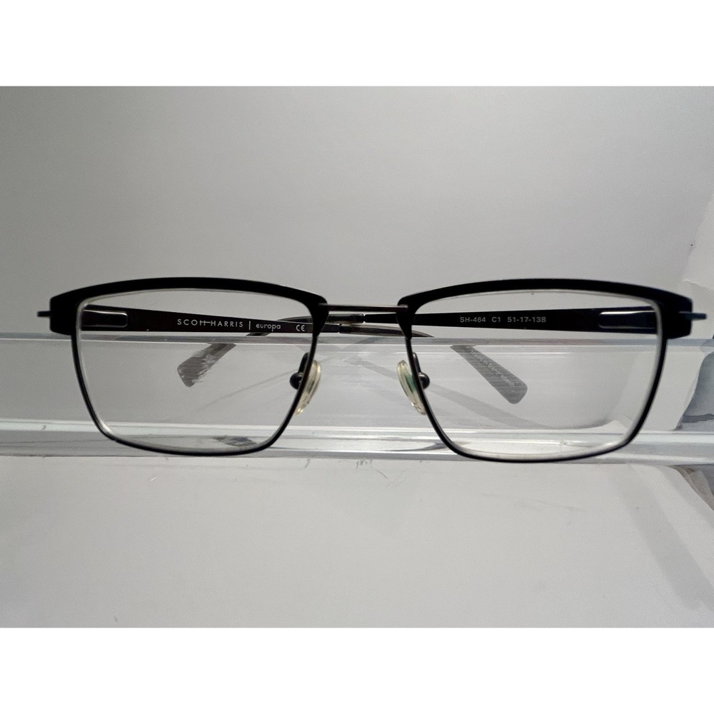 Men's Scott Harris Europa SH-646 C1 51-17-145 33mm Eyeglass Frames Only